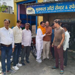 सद्भावना पदयात्रा में Dayal Singh Sirohi 