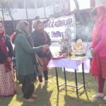 NSS के सात दिवसीय शिविर का किया शुभारम्भ