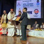 Atal Gaurav Samman-2023 से सम्मानित नरेन्द्र वर्मा
