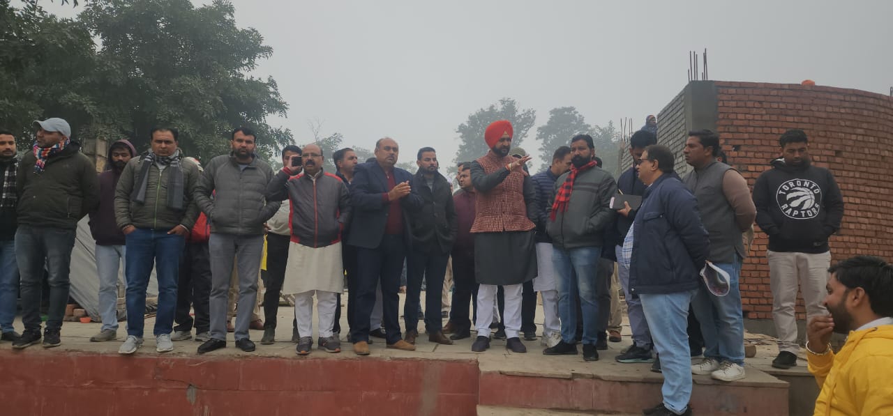 Sandeep Singh ने कहा कि सरस्वती तीर्थ के सौंदर्यकरण का कार्य तेज