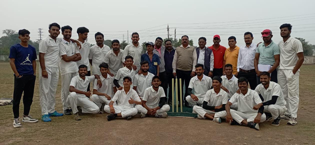 District Level Cricket (पुरुष) प्रतियोगिता का शुभारंभ