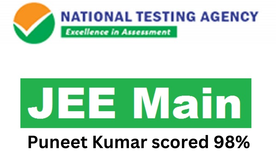 Puneet Kumar ने JEE Mains में 98% अंक प्राप्त कर माता पिता का नाम रोशन किया है 1 Add a heading 14