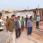 Administration stopped construction on government land