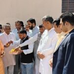 Jhunjhunu Lok Sabha क्षेत्र के ग्राम सडक़ का सांसद नरेन्द्र कुमार ने किया शिलान्यास